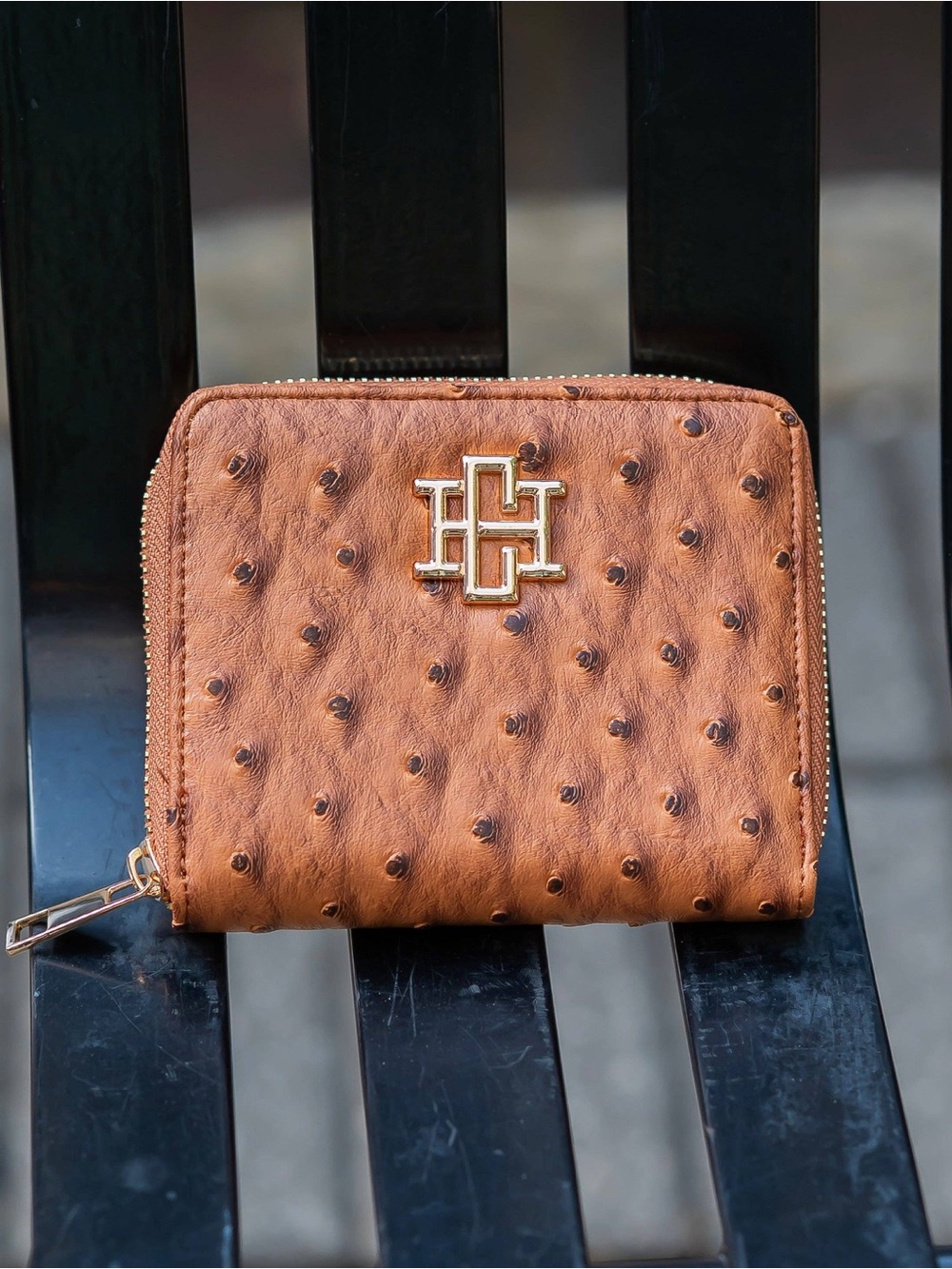 Caroline Hill Blakely Saddle EO Wallet